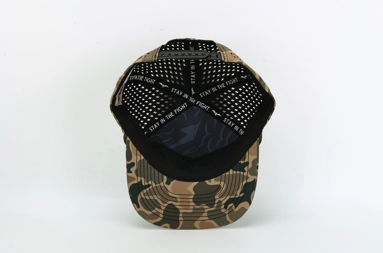 DUCK CAMO 5 PANEL UNSTRUCTURED